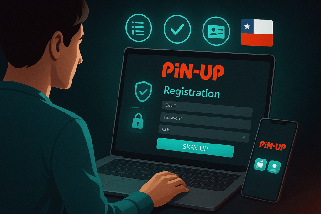 Registrarse en Pin-Up Casino Chile es rápido y sencillo: solo tienes que visitar el sitio web oficial, completar el breve formulario de registro con tus datos básicos, verificar tu cuenta y empezar a disfrutar de tus juegos de casino favoritos de inmediato.