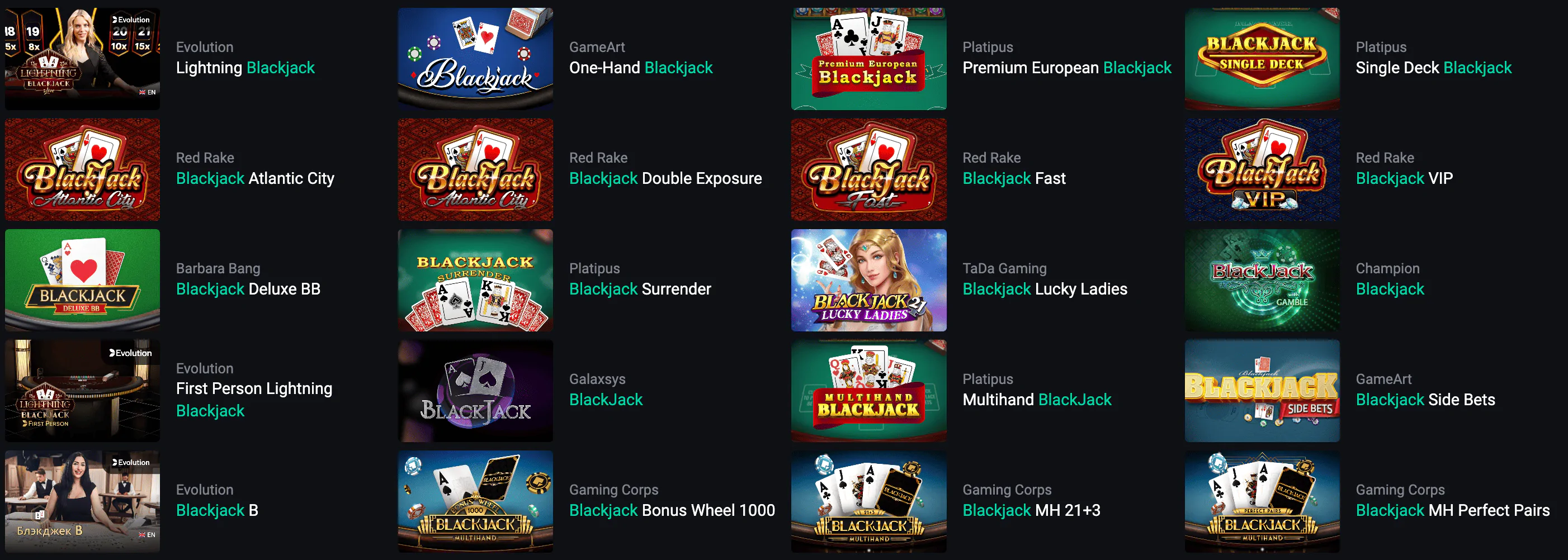 jugar blackjack en Pin Up