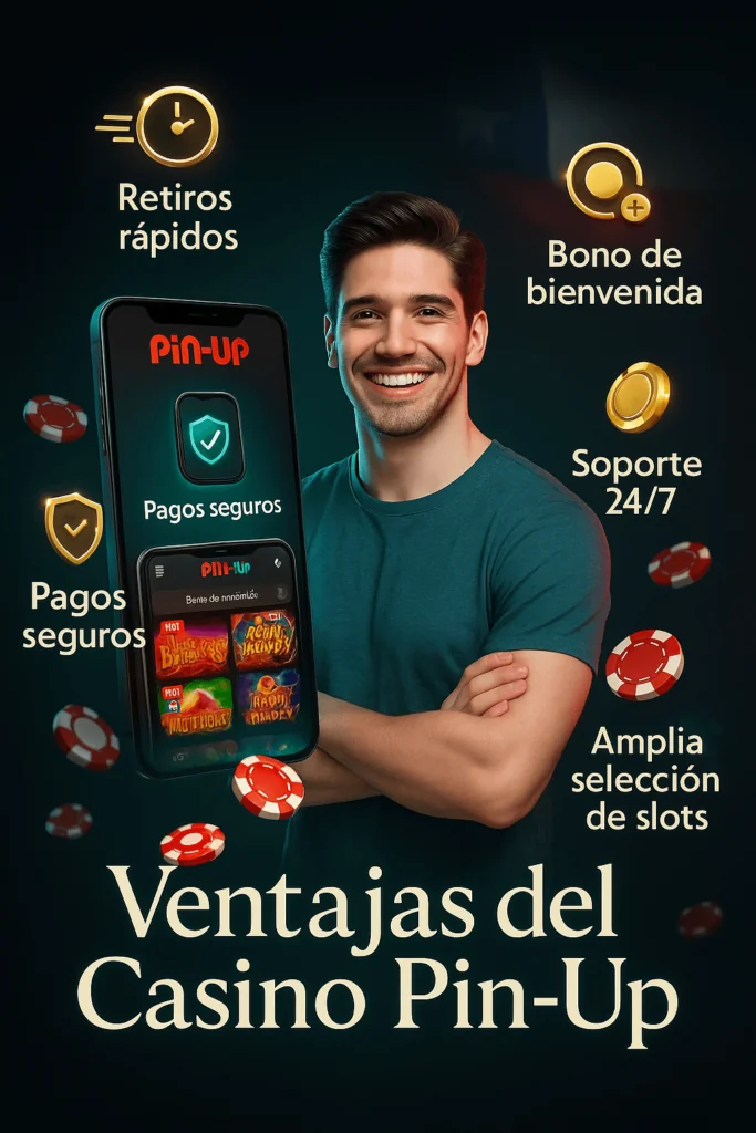 Pin-Up Casino Chile ofrece a sus jugadores una experiencia de juego segura y entretenida, con generosos bonos, una amplia variedad de juegos, opciones de pago locales y atención al cliente 24/7 adaptada a los usuarios chilenos.